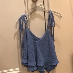 Baby blue cami